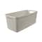 Curver® Jute Cream Plastic Storage Basket Organizer
